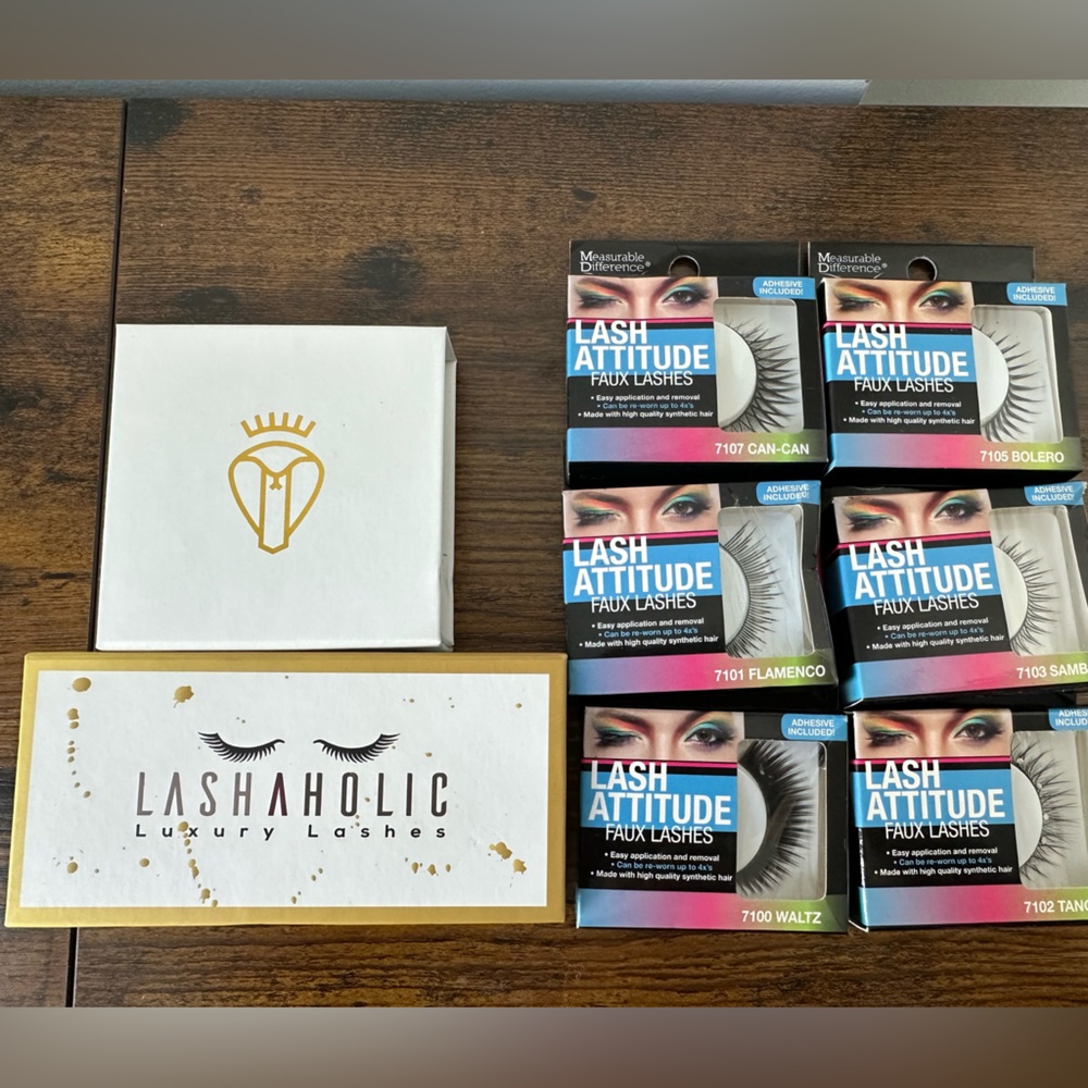 Lash Attitude Faux Lashes Set of 8 Lashes fake lashes bundle